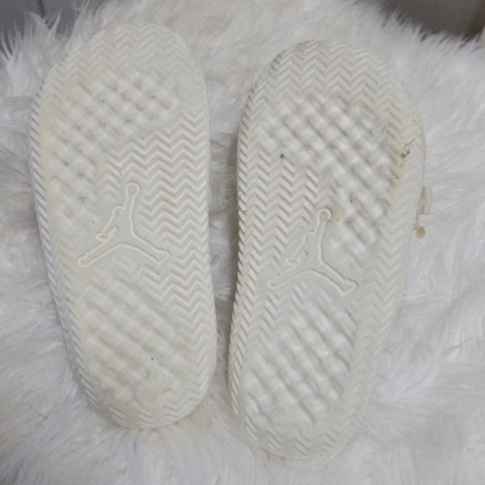 Jordan Super Play Slides Sandals Coconut Milk Men's Size 40🌴✌️
